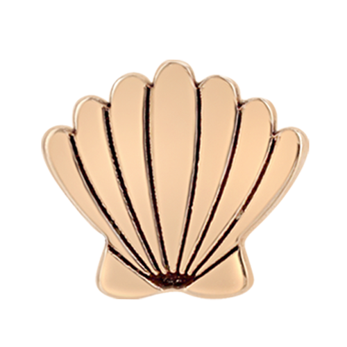 Zoë Chicco 14k Rose Gold Itty Bitty Seashell