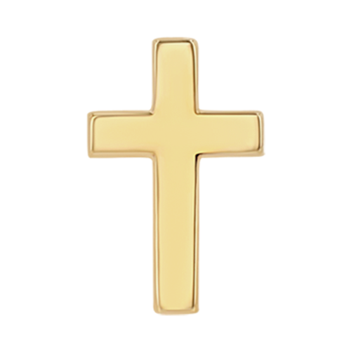 Itty Bitty Yellow Gold Cross