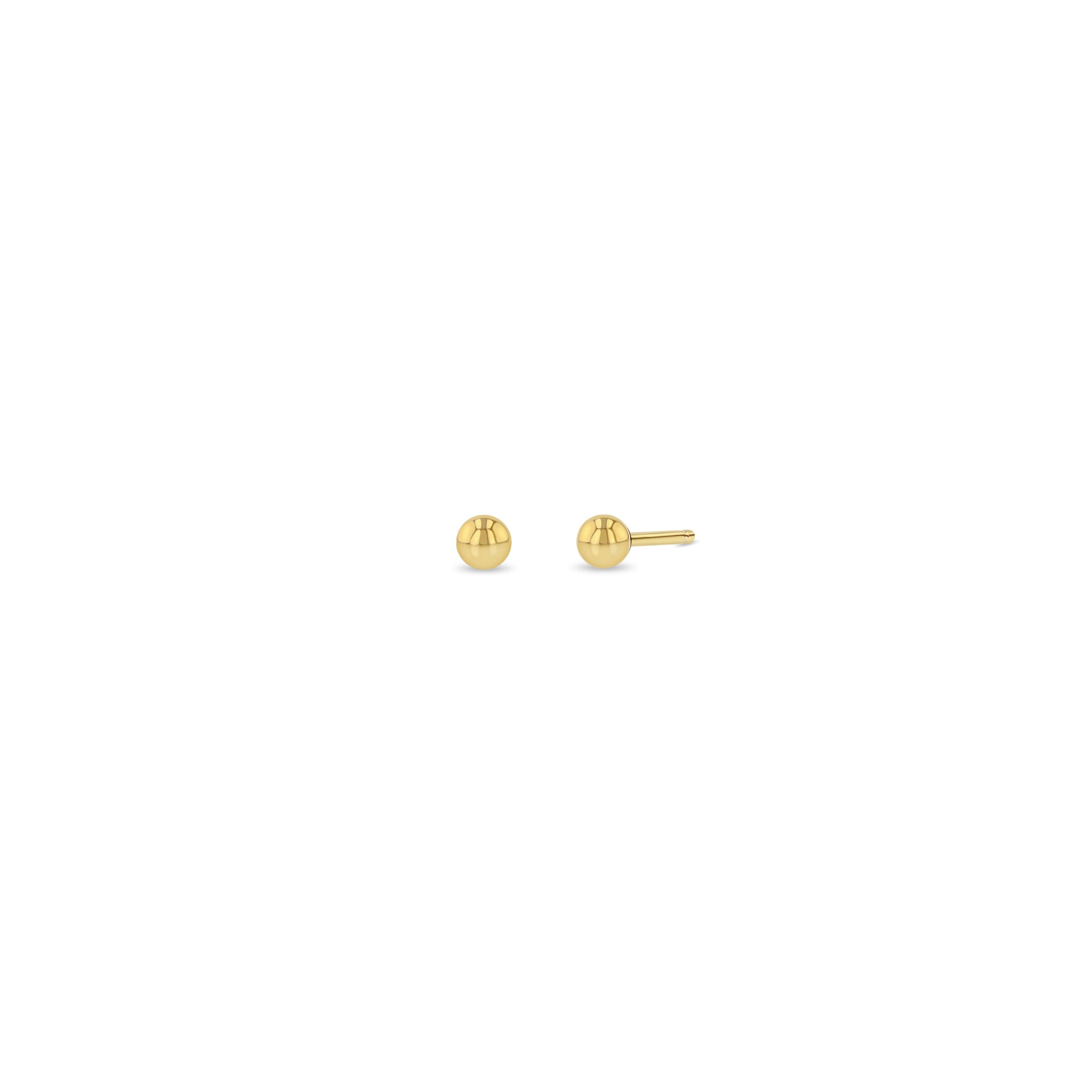 Zoë Chicco 14k Gold Ball Stud Earrings