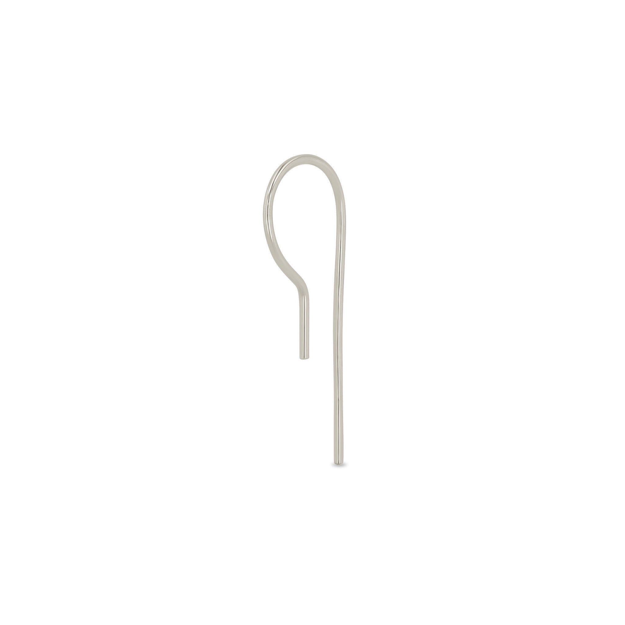 Single Zoë Chicco 14k Gold Wire Hook Earring