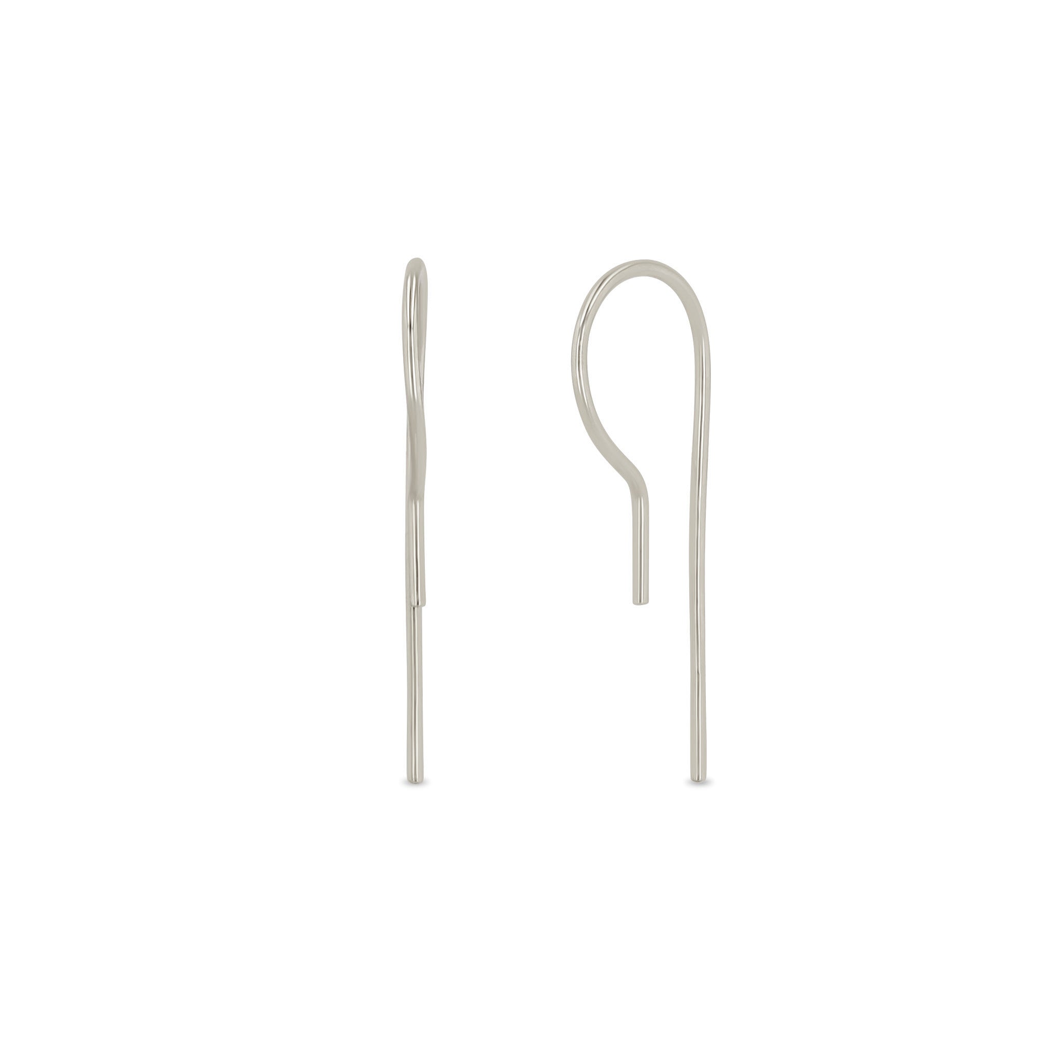 Zoë Chicco 14k Gold Wire Hook Earrings