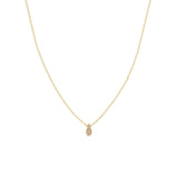 Zoë Chicco 14k Gold Pineapple Necklace