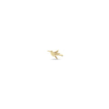 Zoë Chicco 14k Gold Itty Bitty Hummingbird Stud Earring for the Left Ear