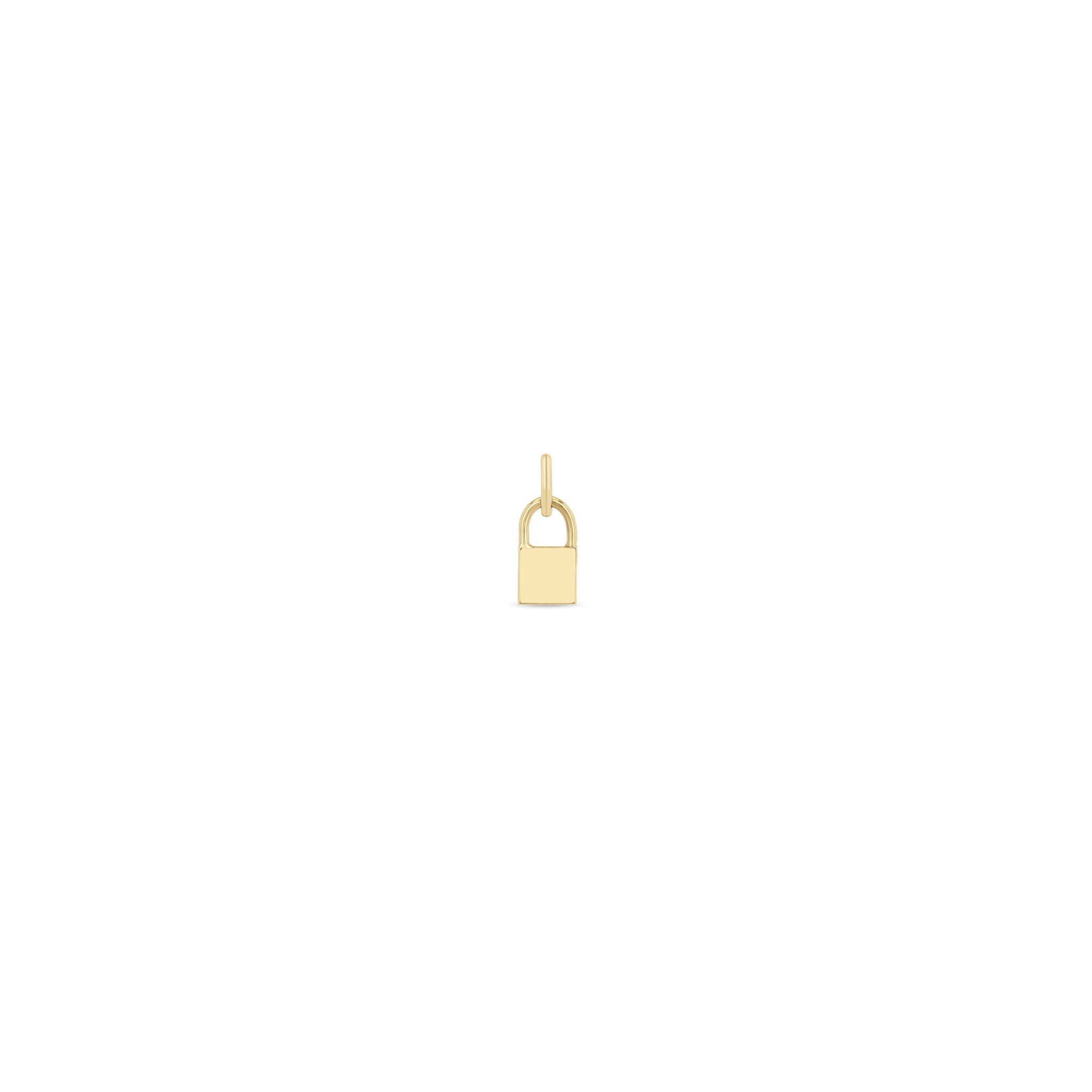 Zoë Chicco 14k Gold Midi Bitty Padlock Charm