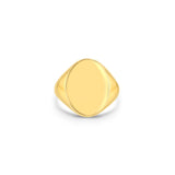 Zoë Chicco 14k Yellow Gold Large Oval Signet Ring