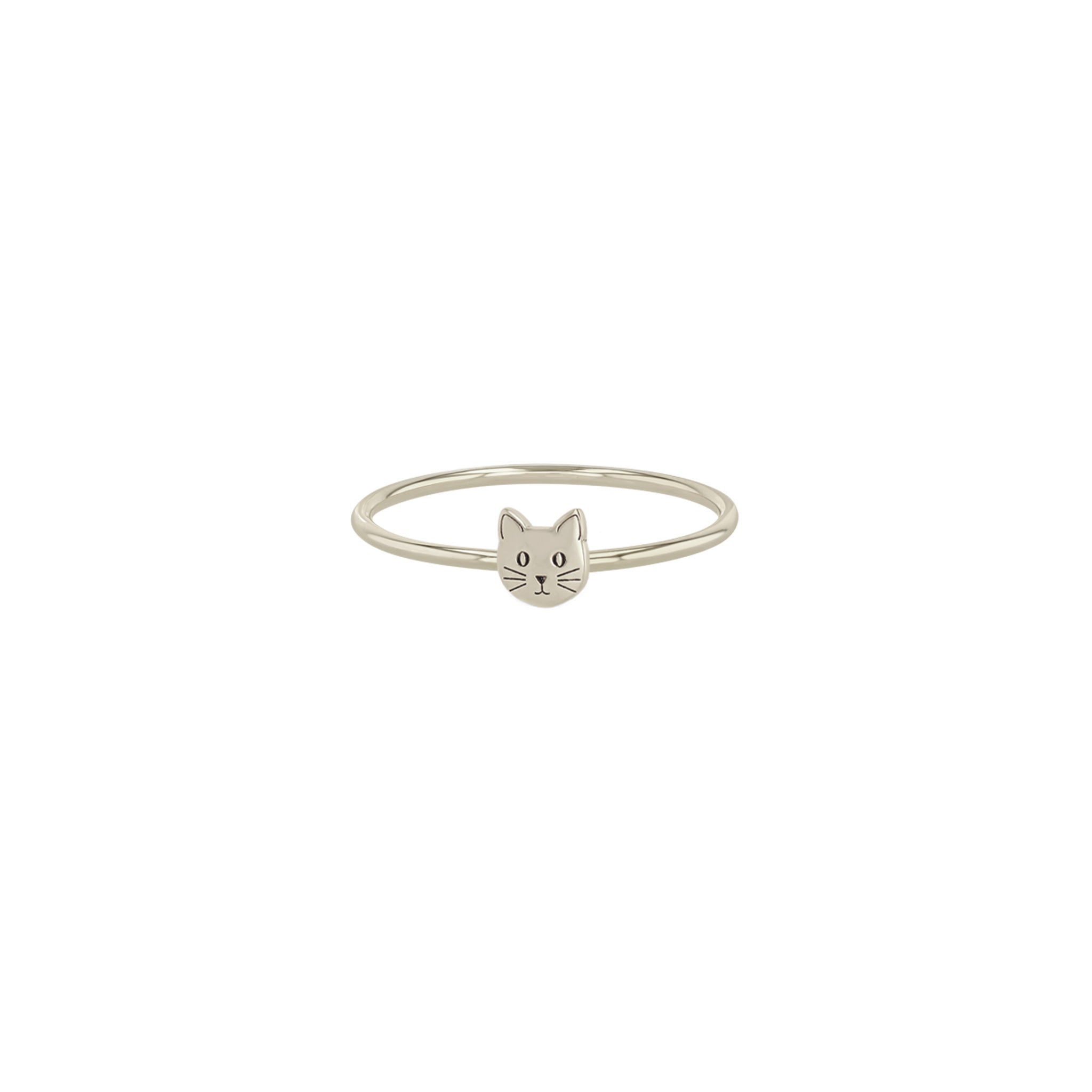 Zoë Chicco 14k Gold Itty Bitty Cat Ring