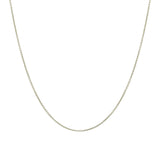 Zoë Chicco 14kt White Gold Thicker Cable Chain Necklace