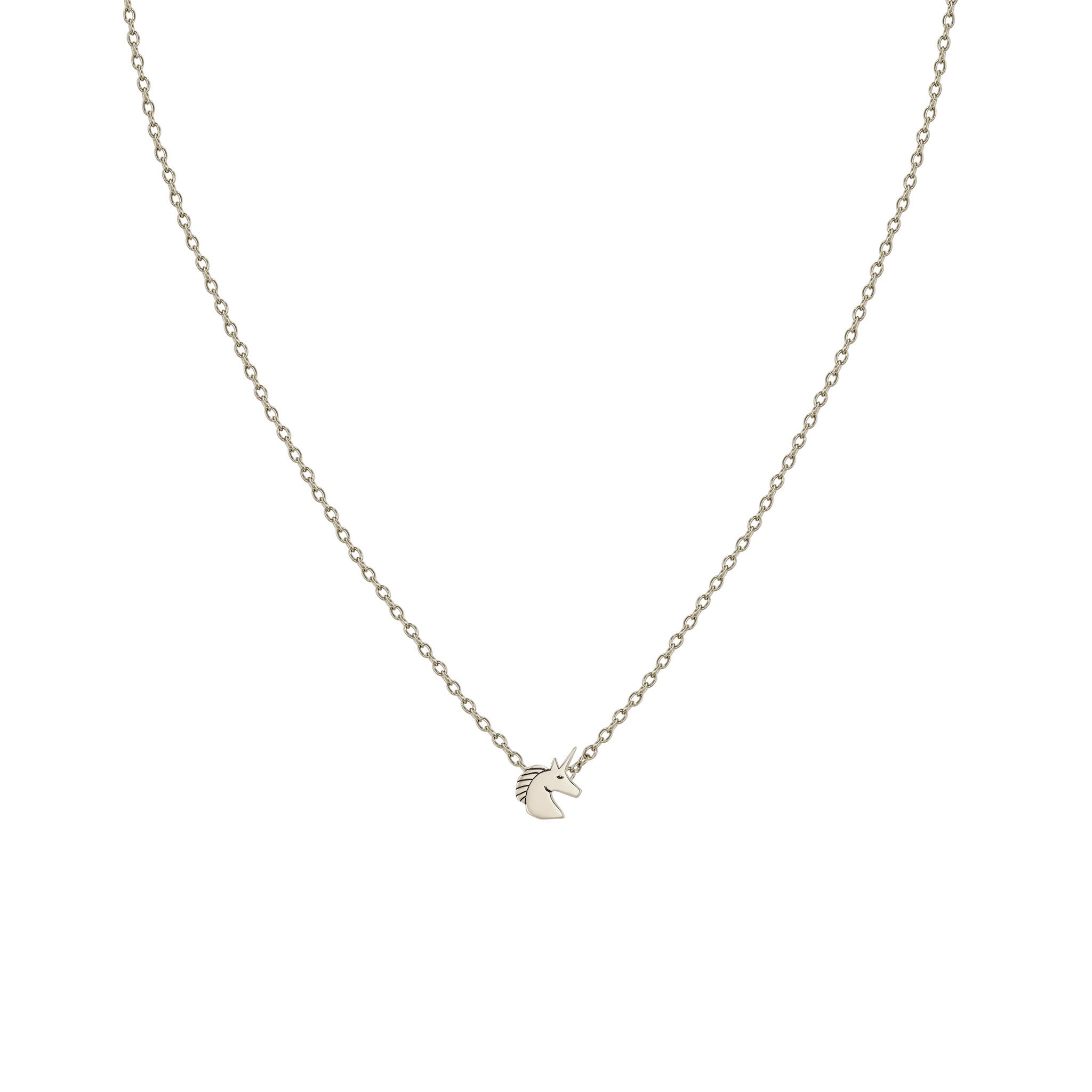 14k Itty Bitty Unicorn Necklace