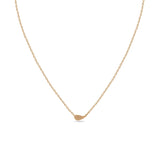 Zoë Chicco 14k Gold Itty Bitty Angel Wing Necklace