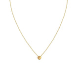 Zoë Chicco 14k Gold Itty Bitty Yin Yang Symbol Necklace