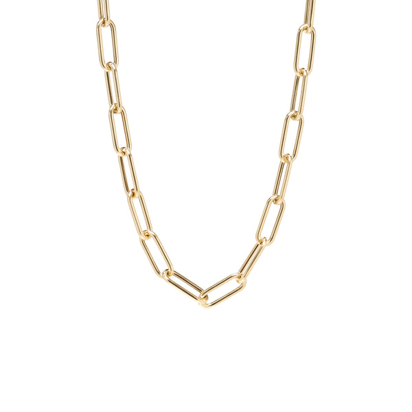 Zoë Chicco 14k Gold Large Paperclip Chain Necklace