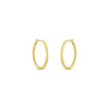 Zoë Chicco 14k Gold Large Hinge Huggie Hoop Earrings
