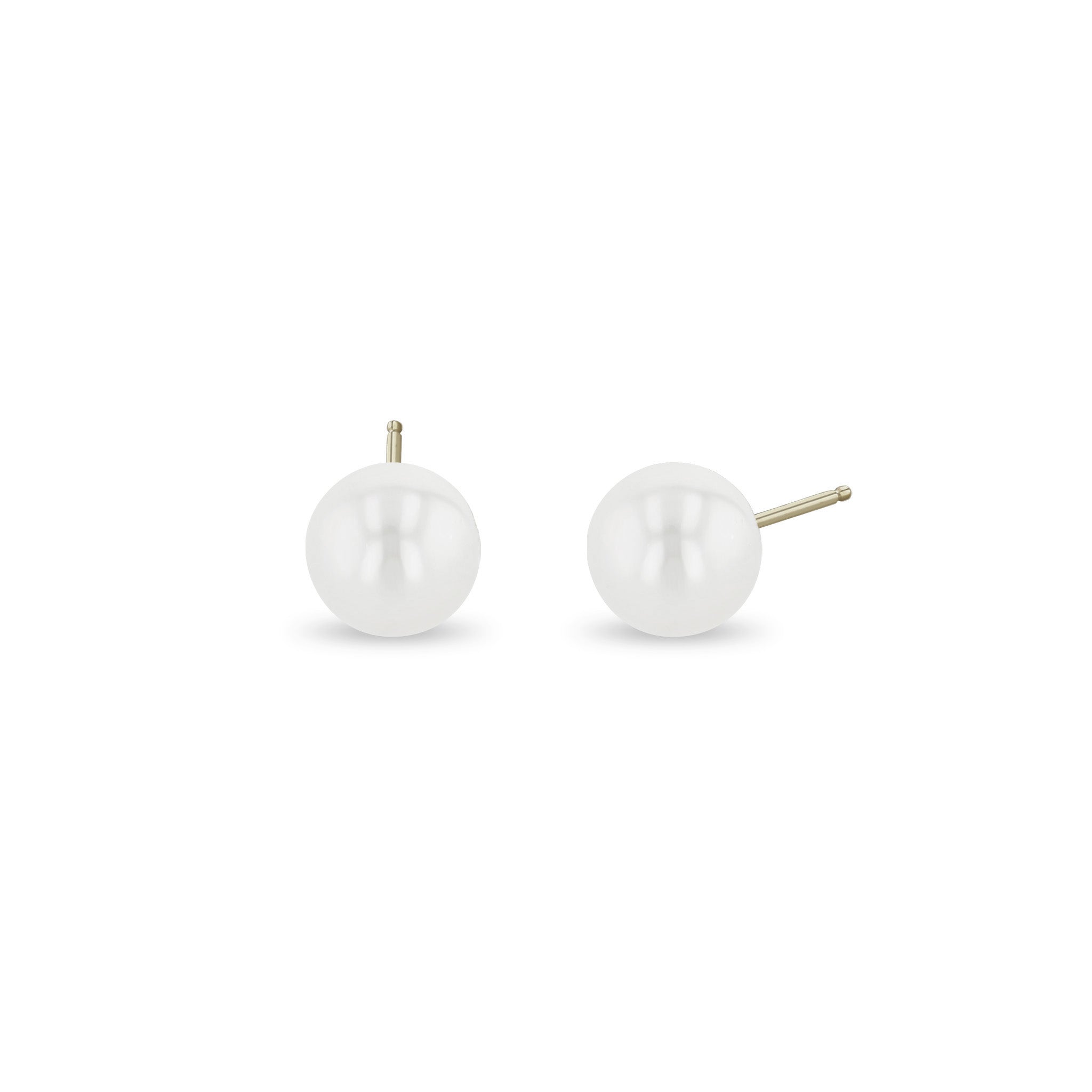 Zoë Chicco 14k Gold 8mm Pearl Stud Earrings