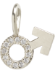 14k Midi Bitty Pavé Diamond Male Symbol Charm