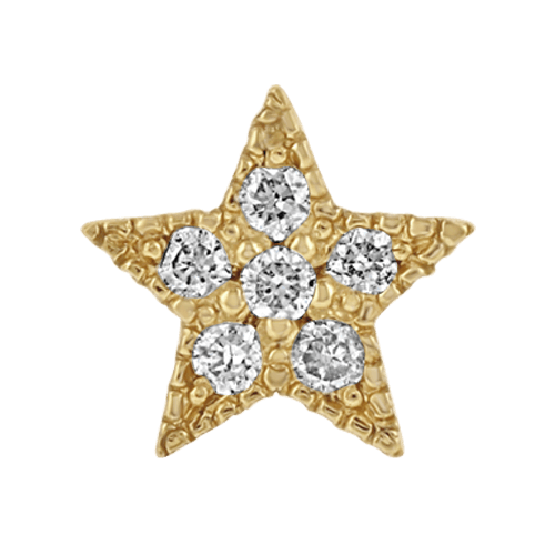 Itty Bitty Pavé Diamond Star