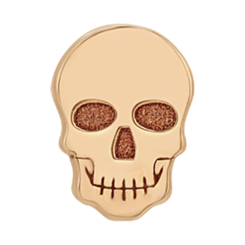 Itty Bitty Rose Gold Skull