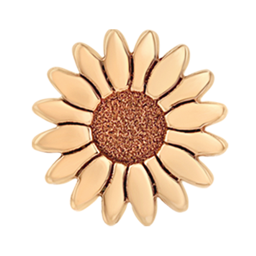 14k Rose Gold Itty Bitty Flower