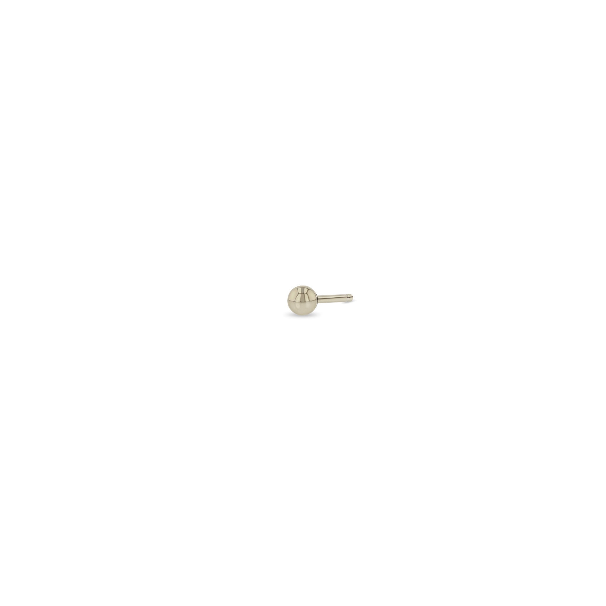 Zoë Chicco 14k Gold Ball Stud Earring