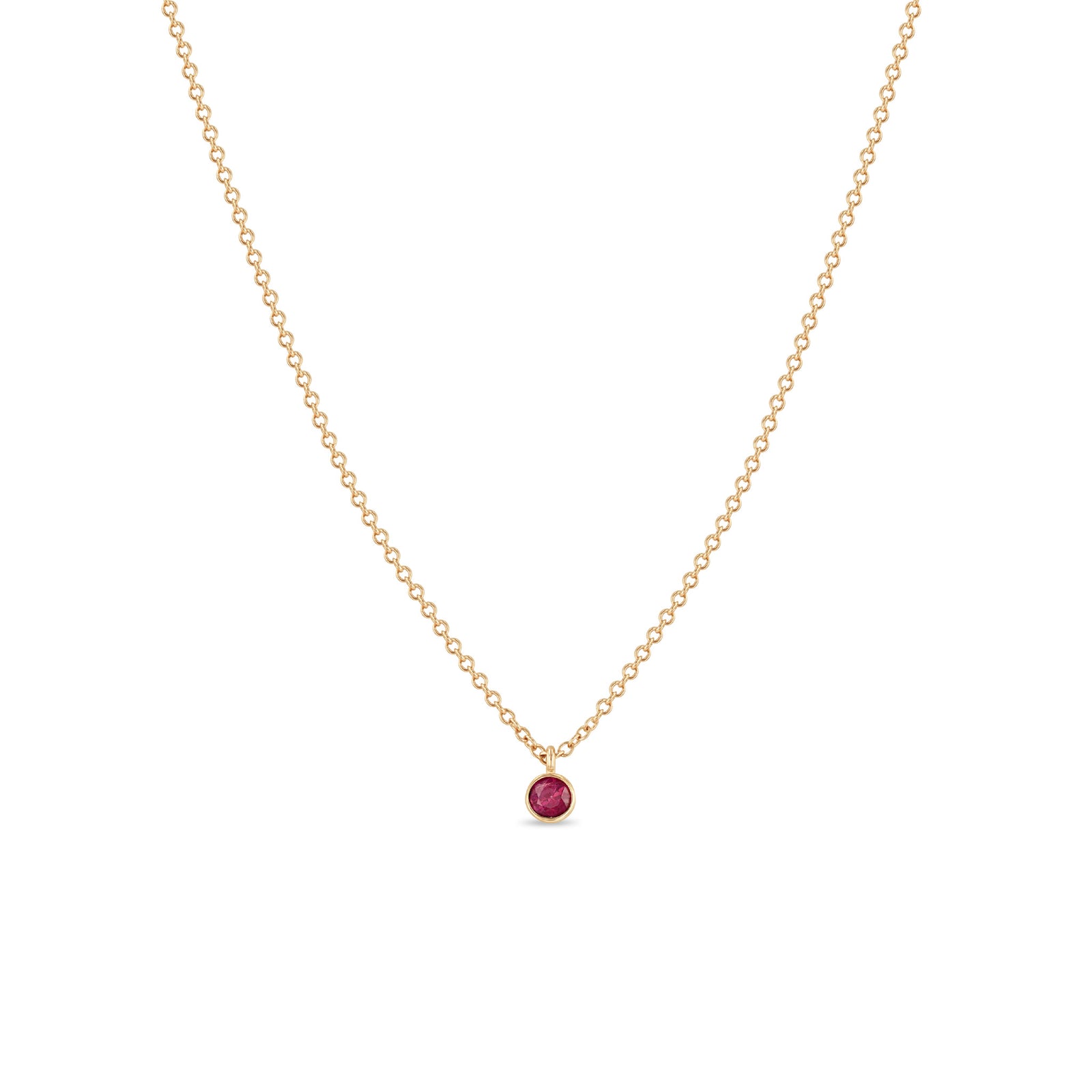 ネックレス・ペンダント JOHO year and month necklace red Price 4,350/Deposit 3,350][JUNE2025] JOJO, Aja Stone