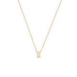 Zoë Chicco 14k Gold Custom Varsity Number "6" Necklace