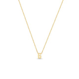 Zoë Chicco 14k Gold Custom Varsity Number "6" Necklace