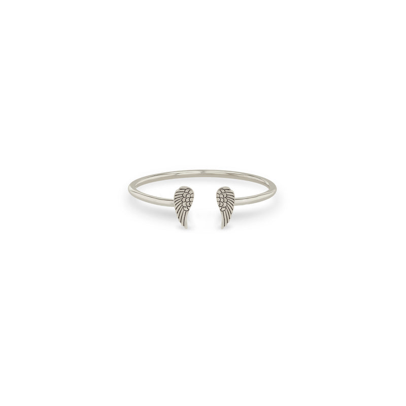 Zoë Chicco 14k Gold Itty Bitty Angel Wing Open Ring