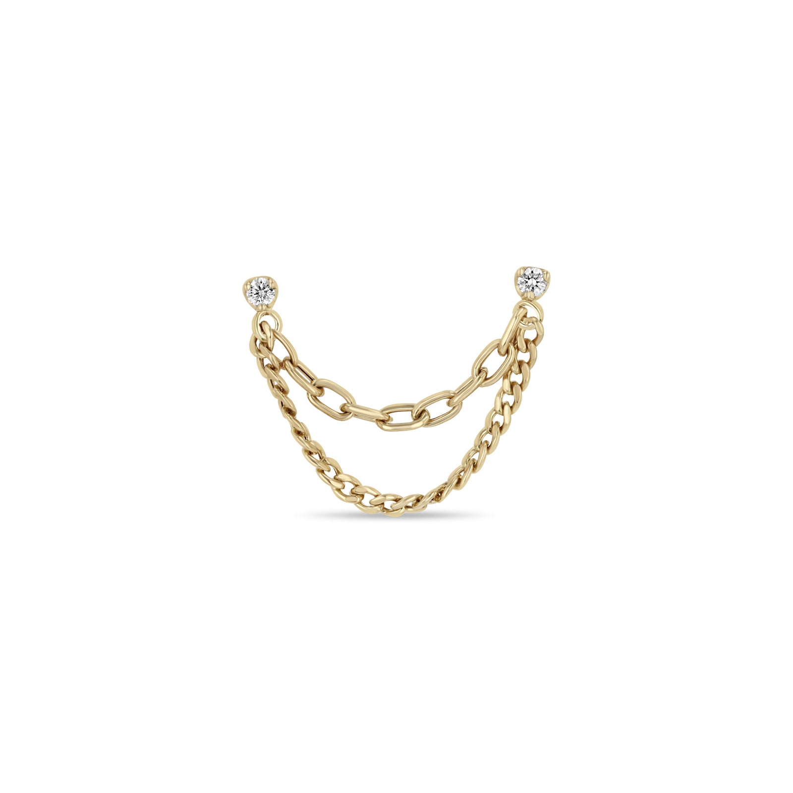 18k Pinky Gold Filled Look, EP Chain Size 17.5