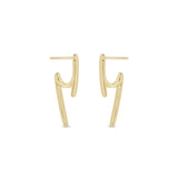 Zoë Chicco 14k Gold Talon Earrings