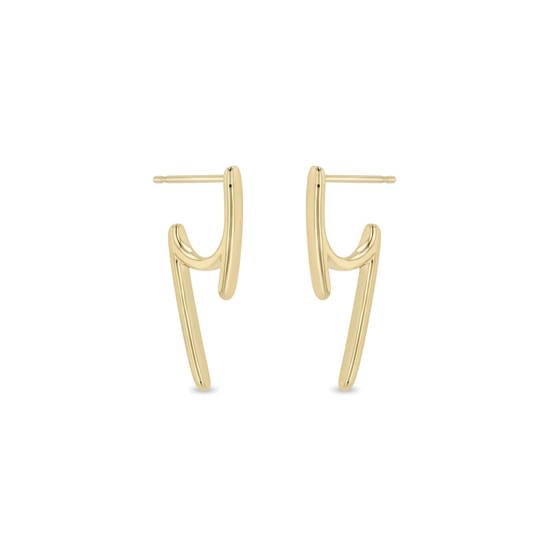 Zoë Chicco 14k Gold Talon Earrings