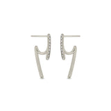 Zoë Chicco 14k Gold & Pavé Diamond Talon Earrings