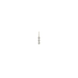 Zoë Chicco 14k Gold 3 Vertical Diamond Bezel Charm Pendant