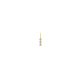 Zoë Chicco 14k Gold 3 Vertical Diamond Bezel Charm Pendant