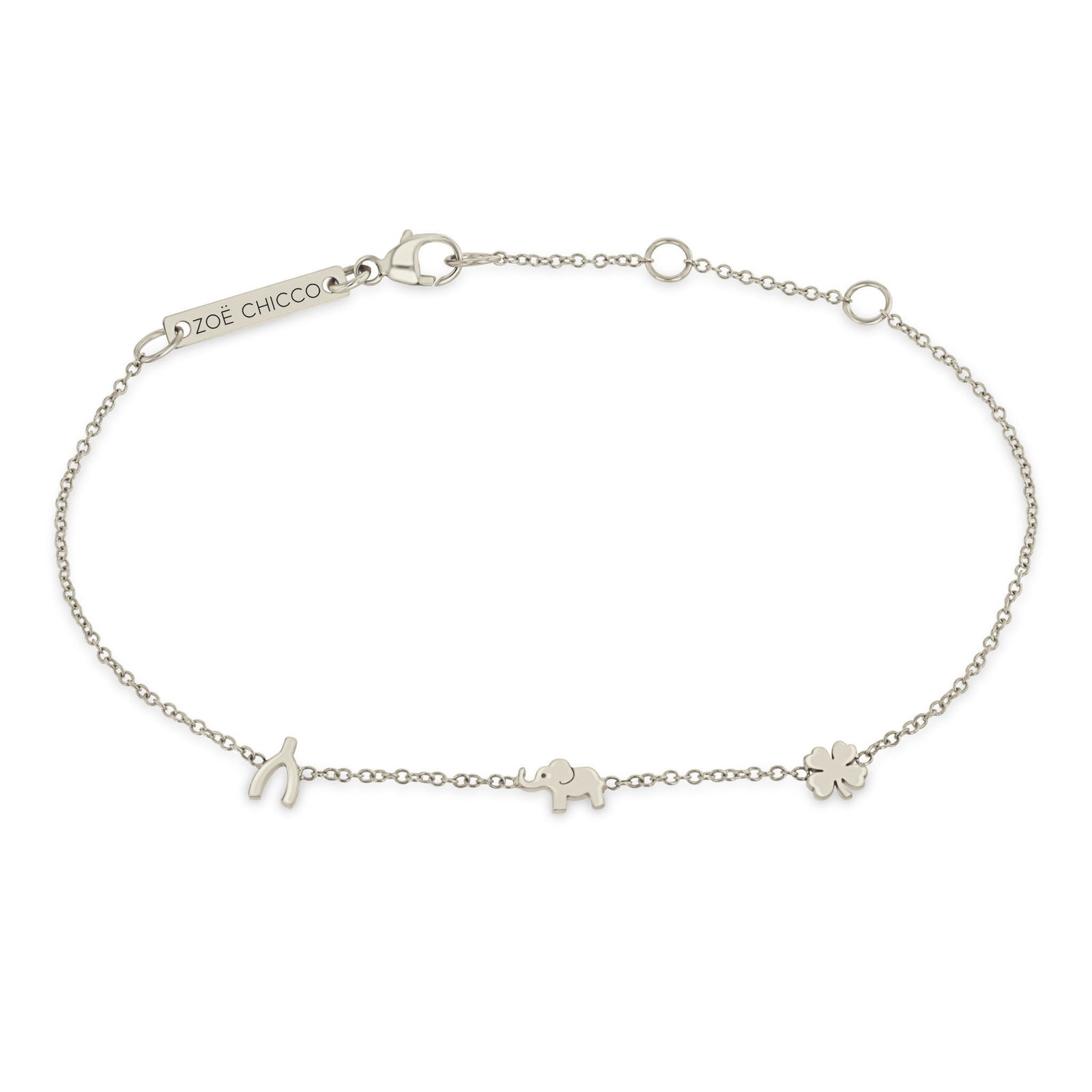 ★関税込★STONE HENgE★14K Rose Gold Lucky U Bracelet★B0040 ☆関税込☆STONE HENgE☆14K Rose Gold Lucky U Bracelet☆B0040