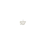 Zoë Chicco 14k Gold Custom Number "507" Charm Pendant
