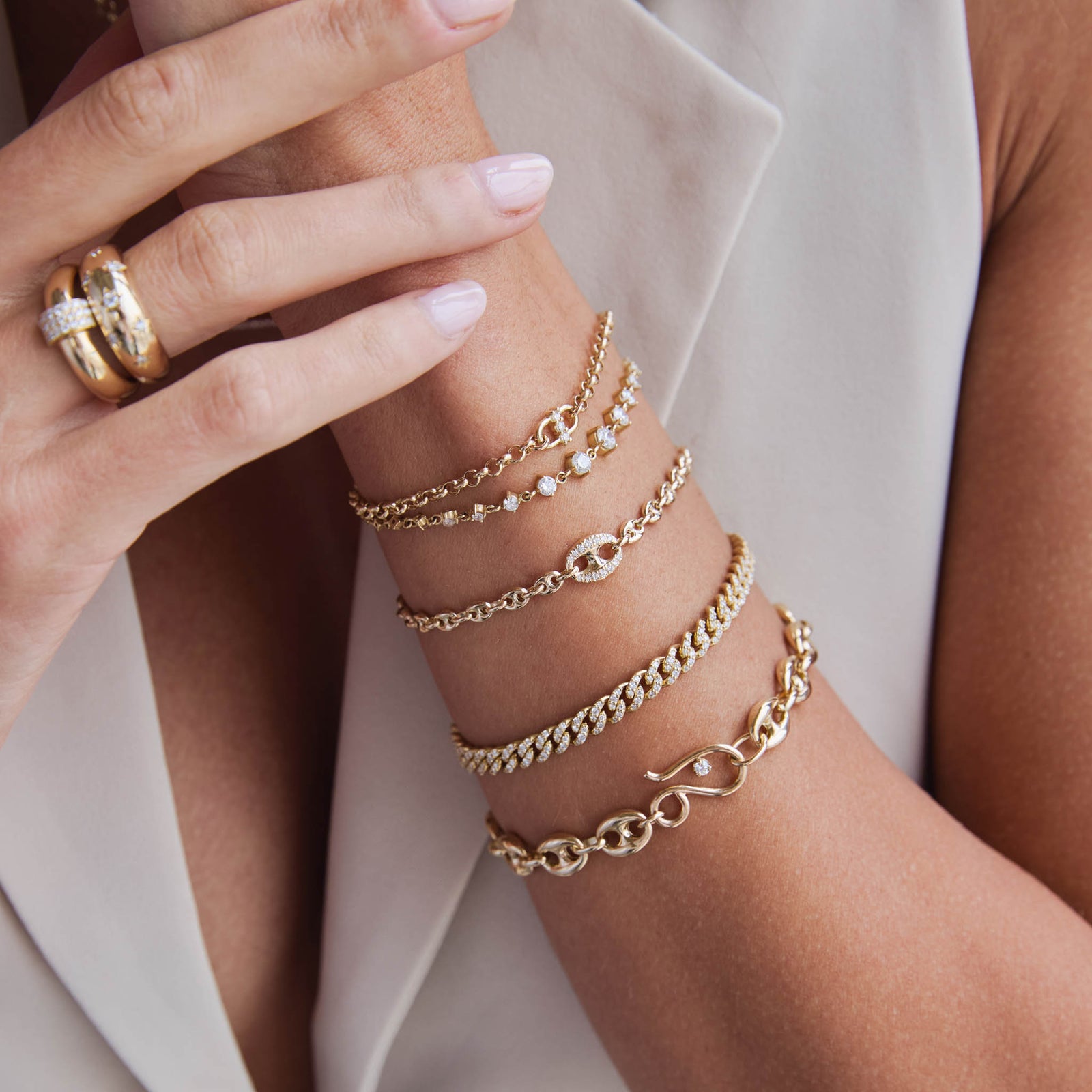 ブレスレット LESS IS MORE 14K Gold Field Miff Necklace Thin Gold Bracelet, 14K Gold Filled Bracelet, Simple Gold