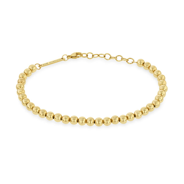 Zoë Chicco 14k Gold Bead Bracelet