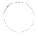 Zoë Chicco 14k White Gold Cable Chain Bracelet