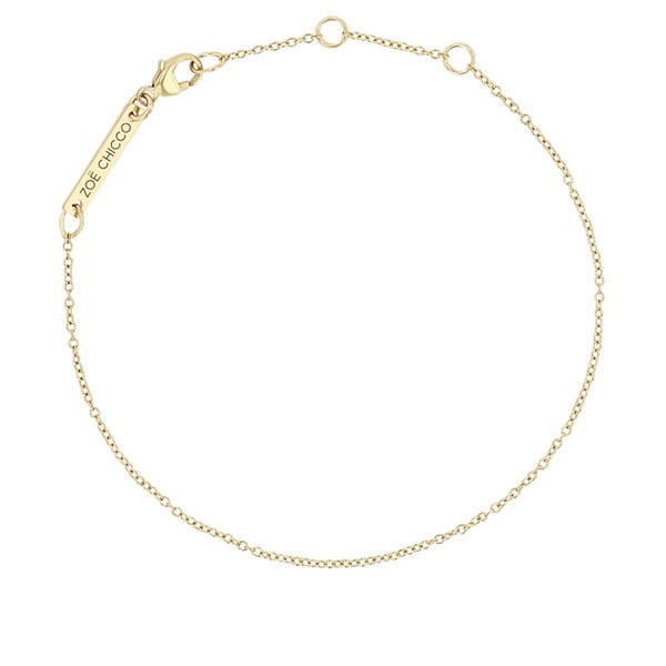 Zoë Chicco 14k Yellow Gold Cable Chain Bracelet