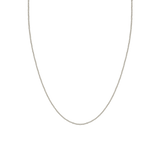 Zoë Chicco 14k White Gold Cable Chain Necklace