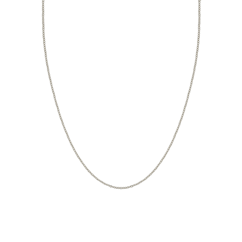 Zoë Chicco 14k White Gold Cable Chain Necklace