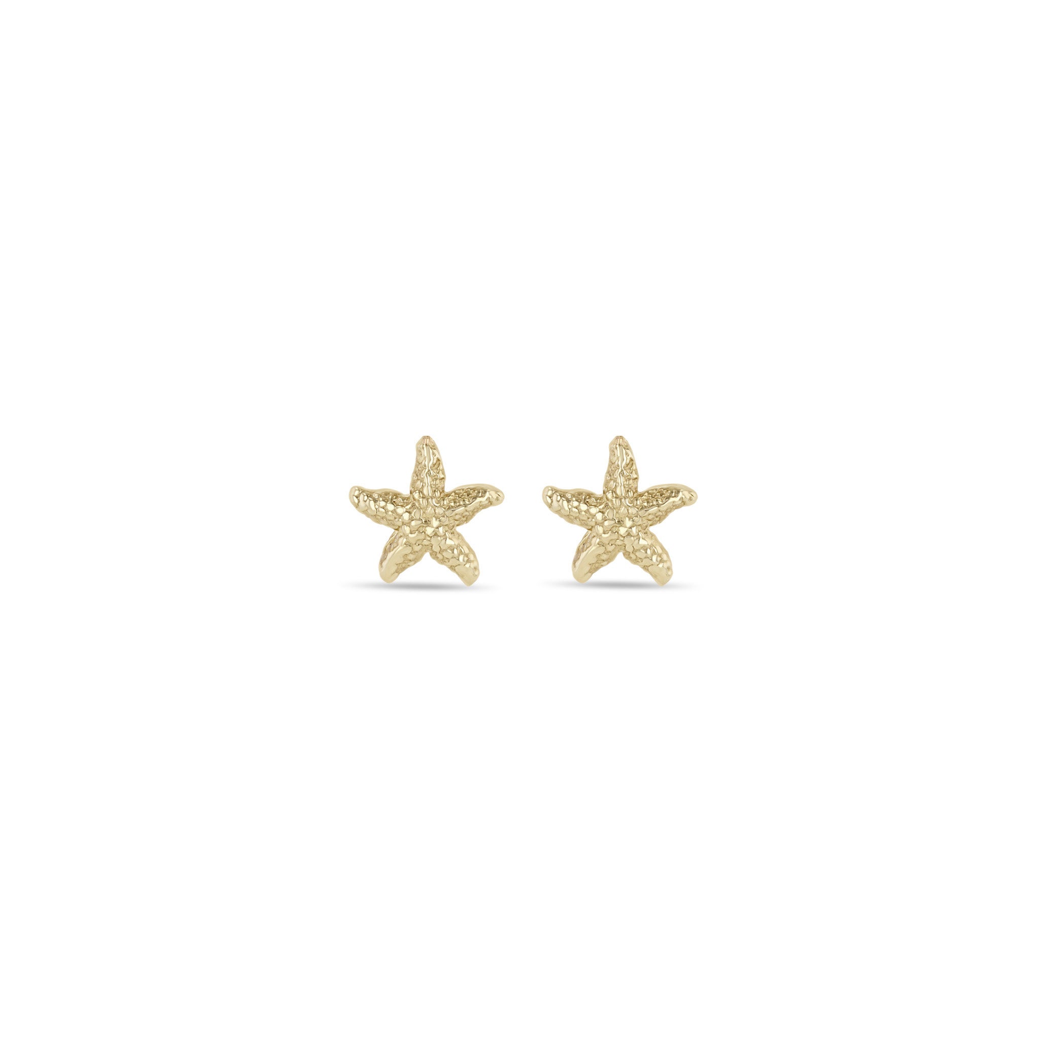 Zoë Chicco 14k Gold Starfish Stud Earrings