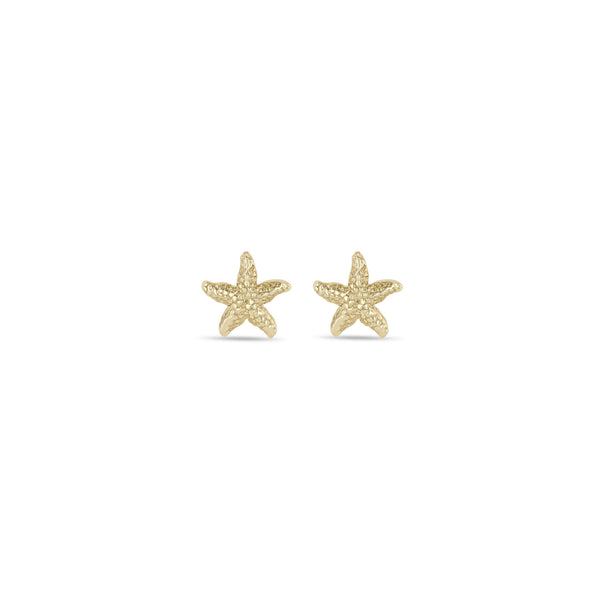 Zoë Chicco 14k Gold Starfish Stud Earrings