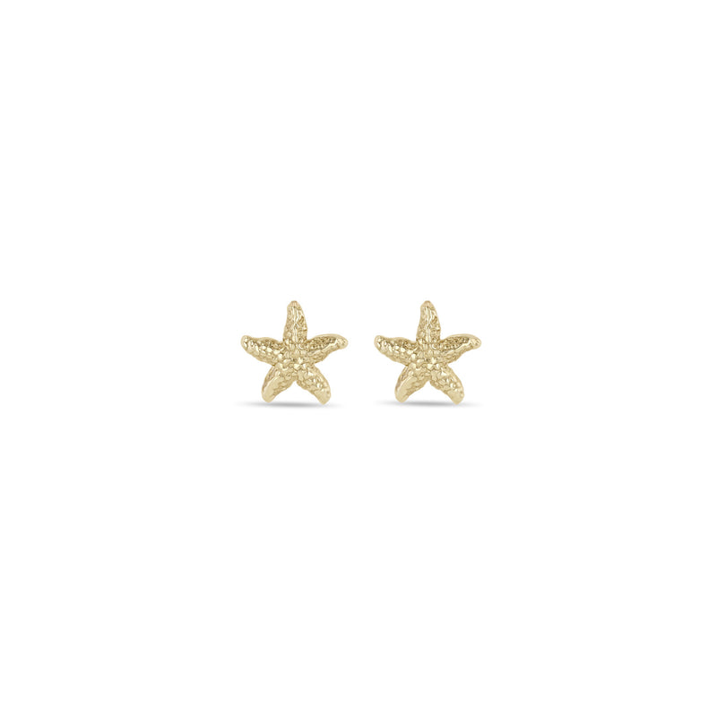 Zoë Chicco 14k Gold Starfish Stud Earrings