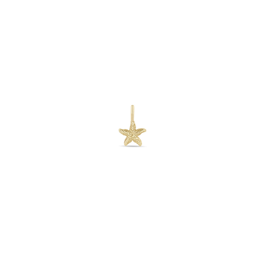 Zoë Chicco 14k Gold Starfish Charm Pendant