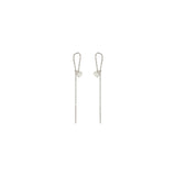 Zoë Chicco 14k Gold Pearl Loop Threader Earrings