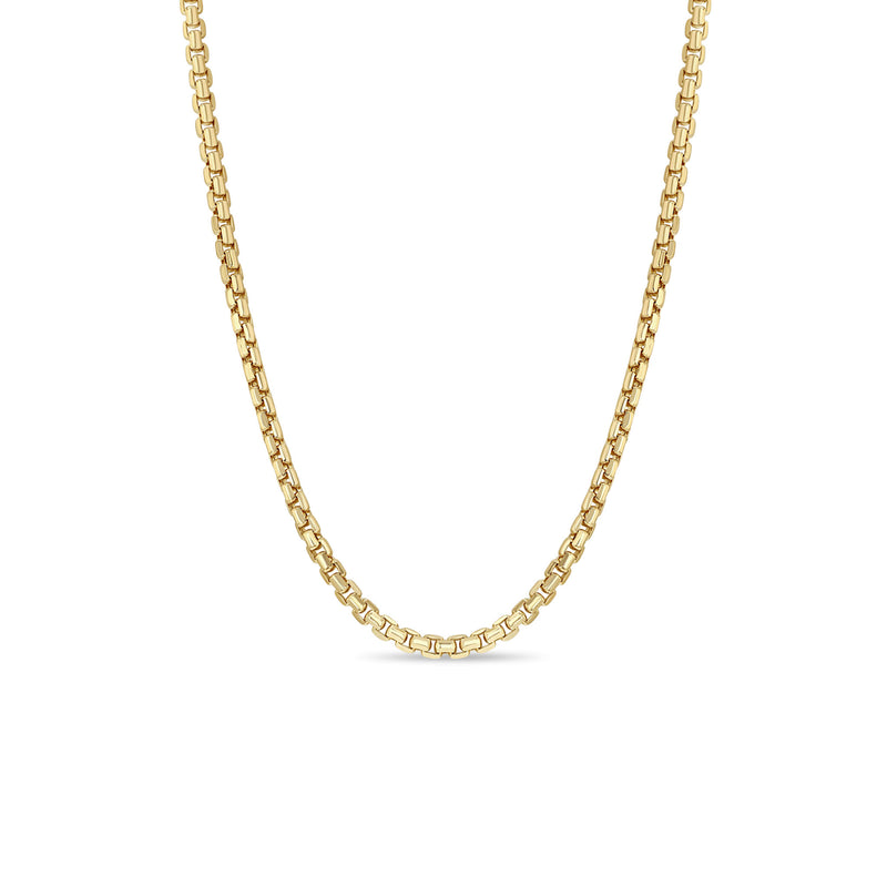 Zoë Chicco 14k Gold Large Box Chain Necklace
