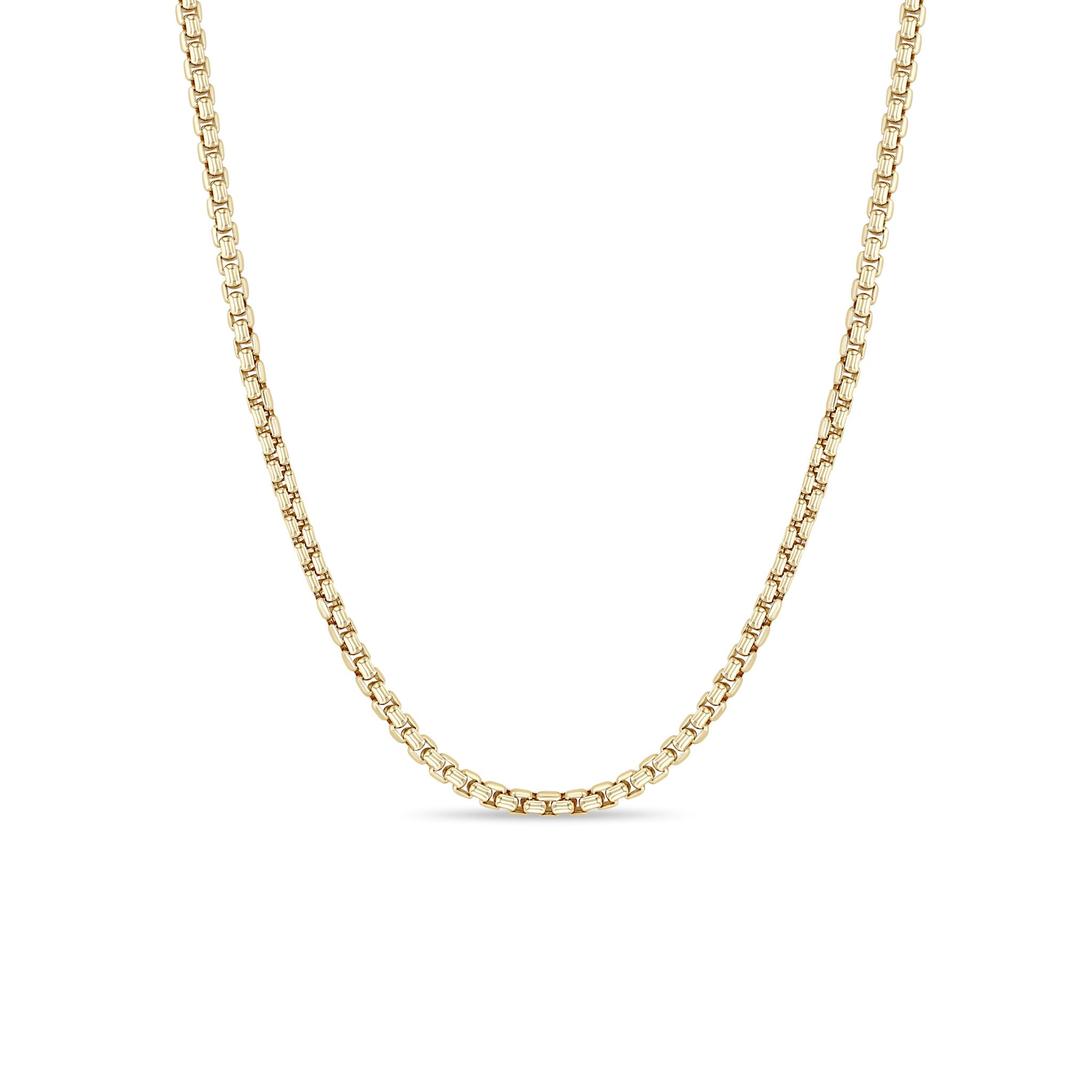 Zoë Chicco 14k Gold Medium Box Chain Necklace