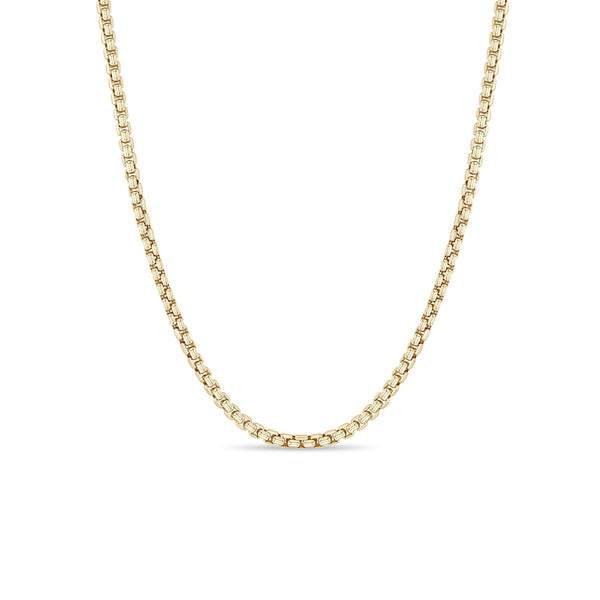 Zoë Chicco 14k Gold Medium Box Chain Necklace – ZOË CHICCO