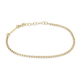 Zoë Chicco 14k Gold Small Box Chain Bracelet