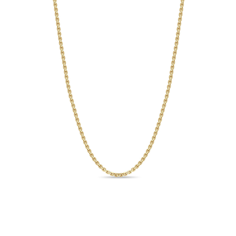 Zoë Chicco 14k Gold Small Box Chain Necklace